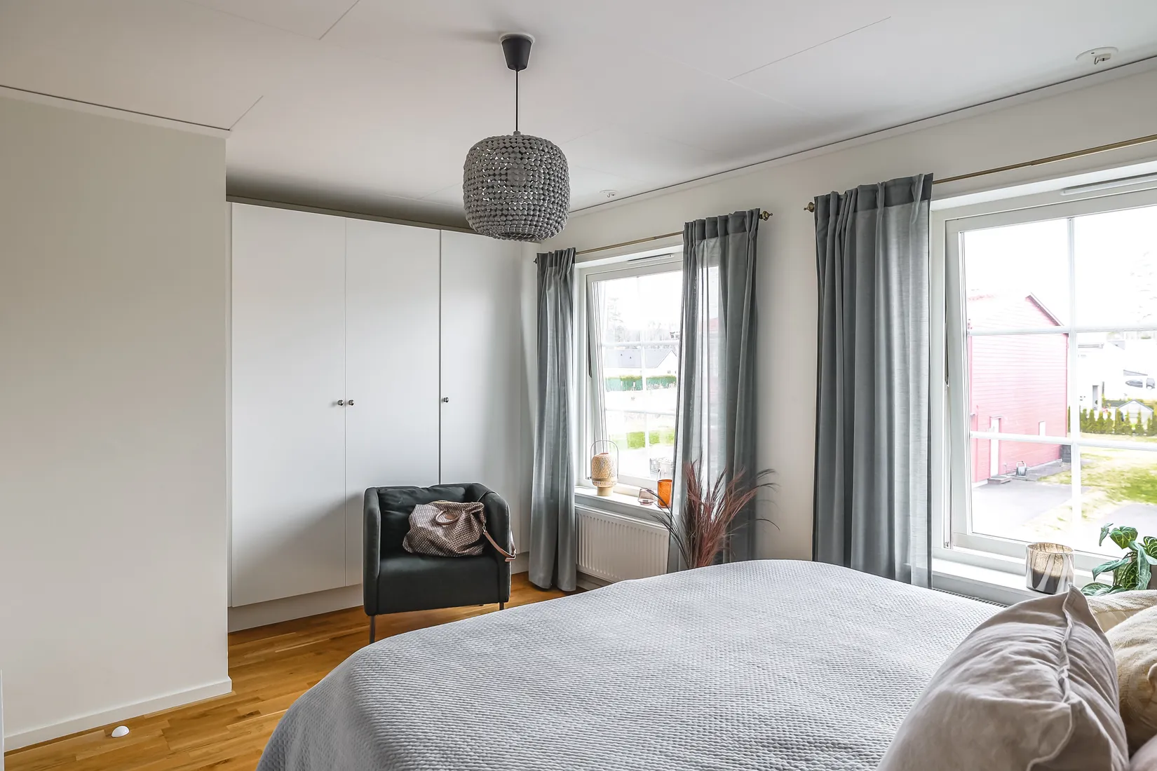 Radhus, Åkermarksvägen 6, Stockfallet, Karlstad