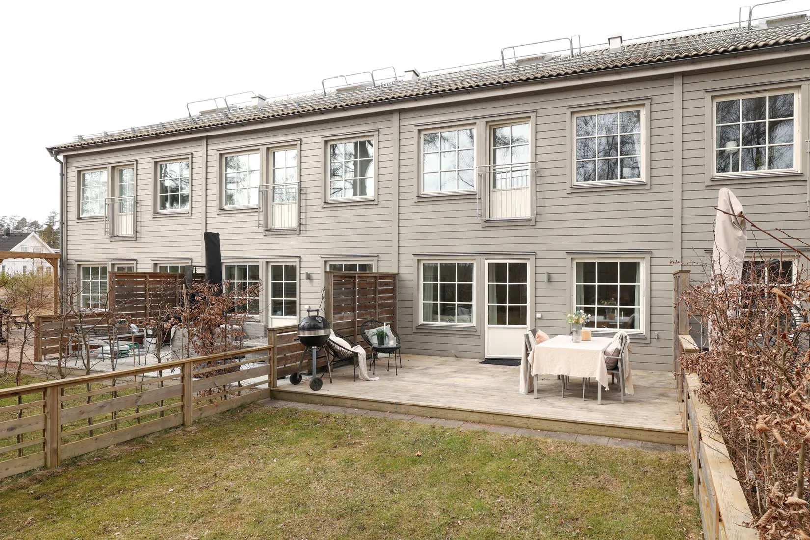 Radhus, Åkermarksvägen 6, Stockfallet, Karlstad