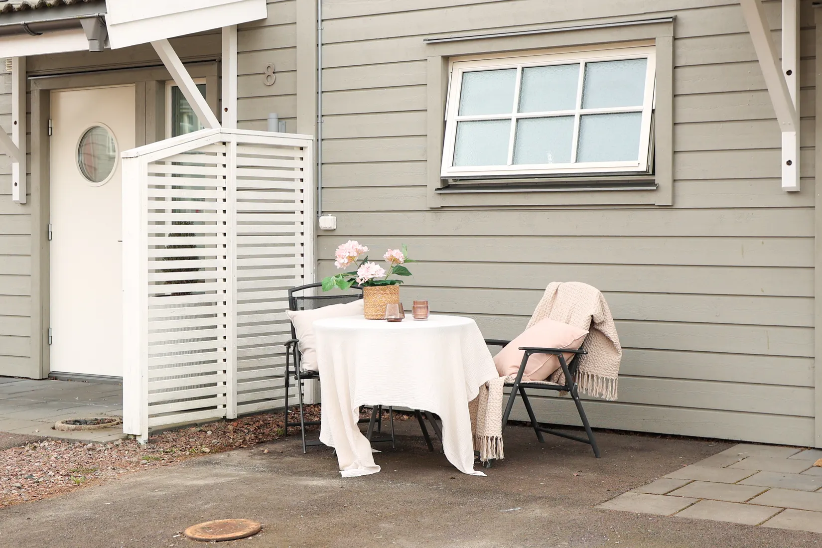 Radhus, Åkermarksvägen 6, Stockfallet, Karlstad