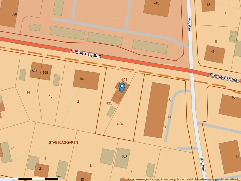 Villa, Fridhemsgatan 56, Östermalm, Sundsvall