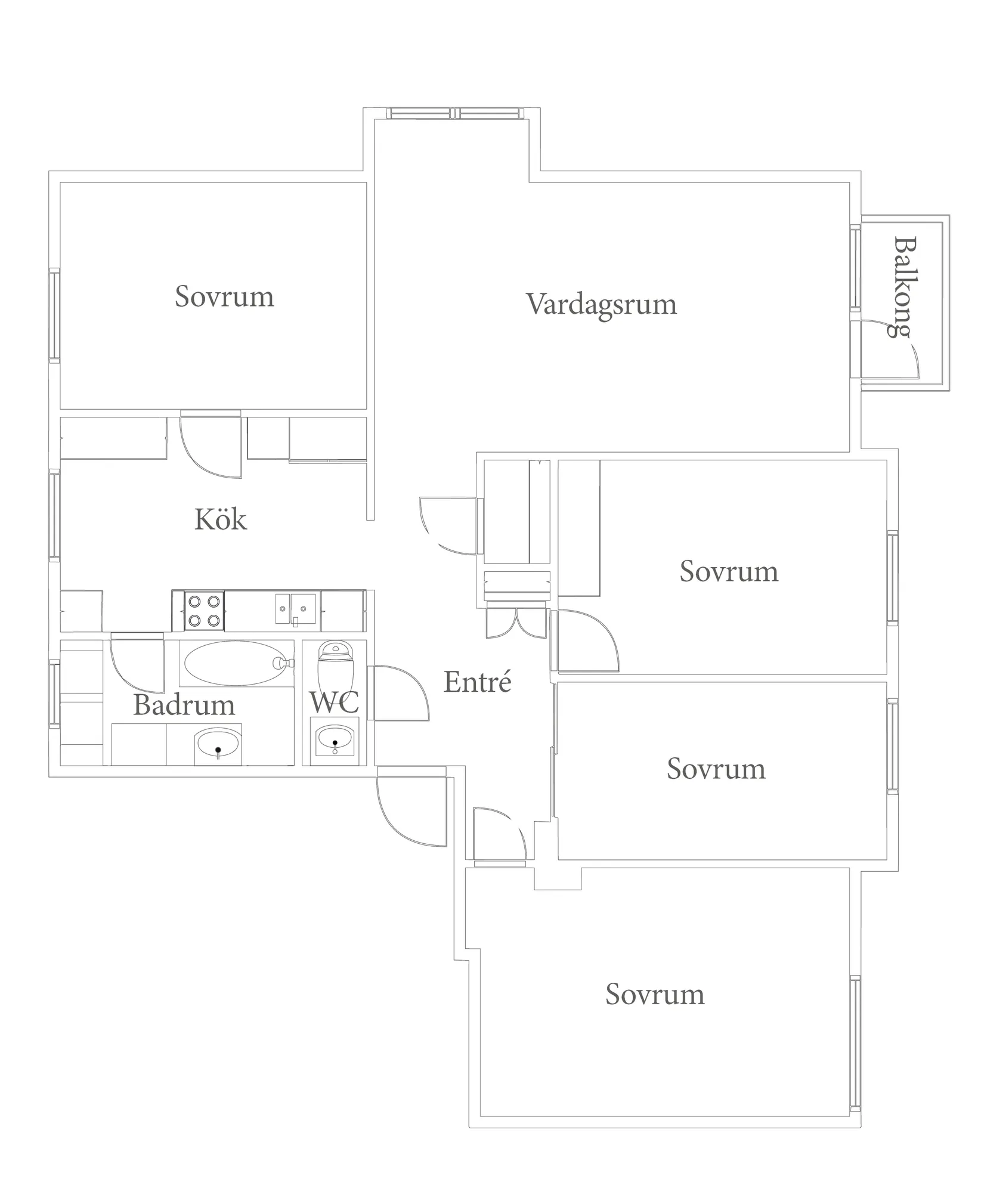 Bostadsrätt, Guldbrandsgatan 38, Trandared, Borås