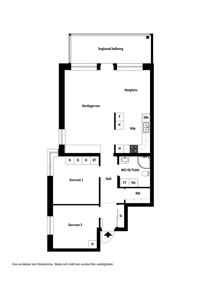 Bostadsrätt, Kompanivägen 23, Kronan, Luleå