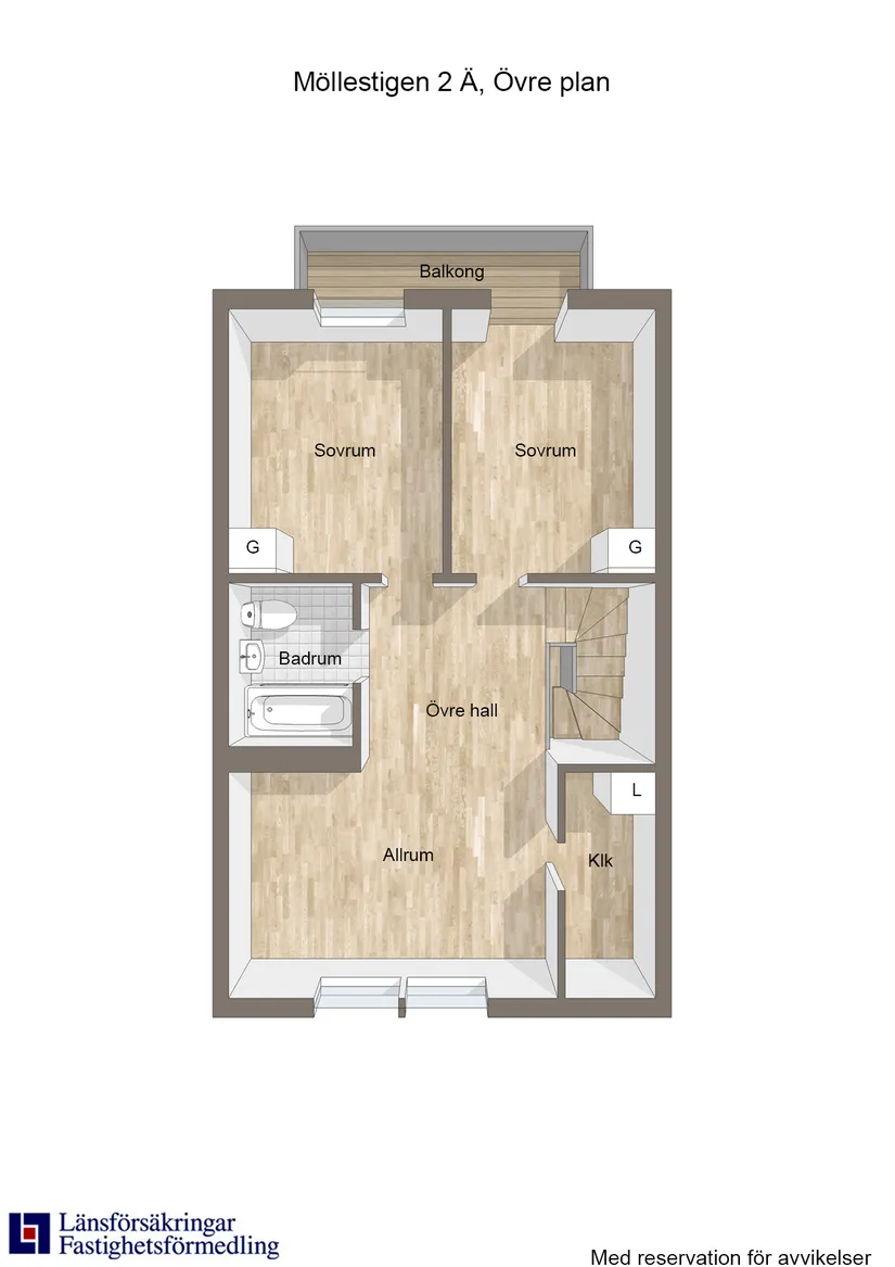 Bostadsrätt, Radhus, Möllestigen 2 Ä, Centralt, Bromölla
