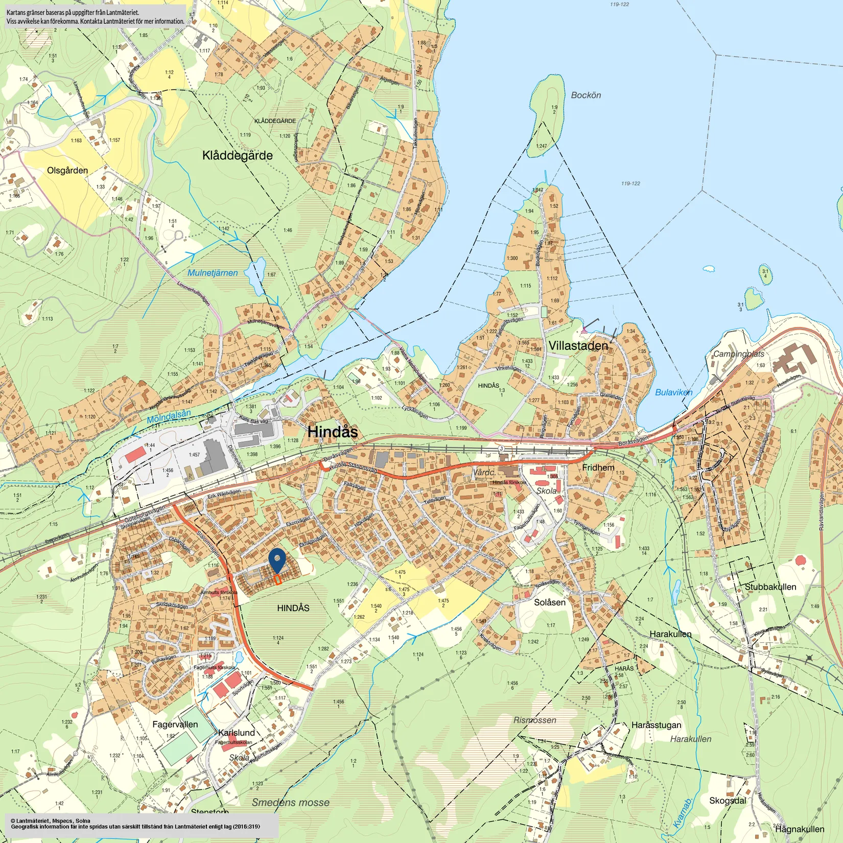 Radhus, Skidvägen 20, Hindås, Härryda