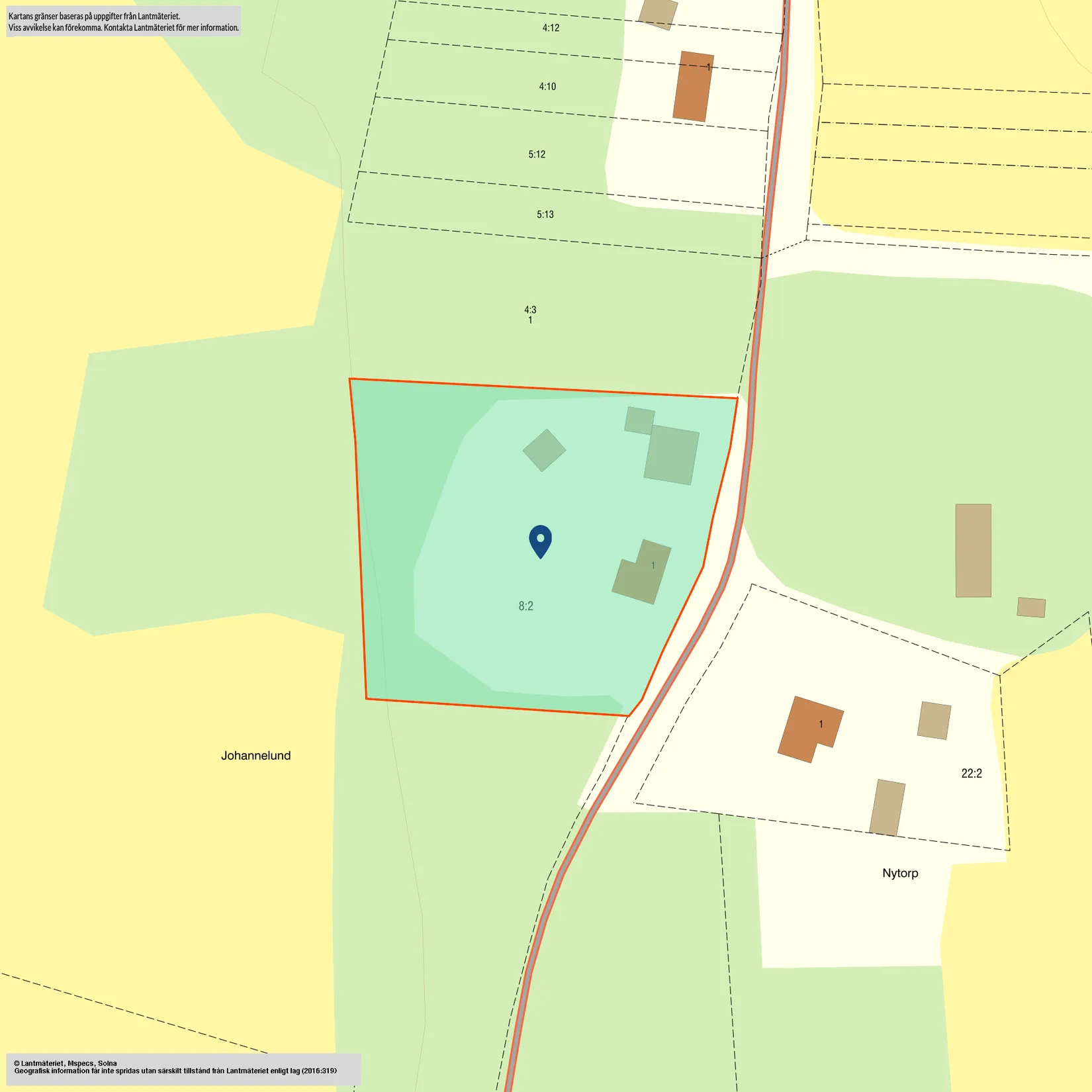 Villa, Tidavad Winbergstorpet 1, Mariestad