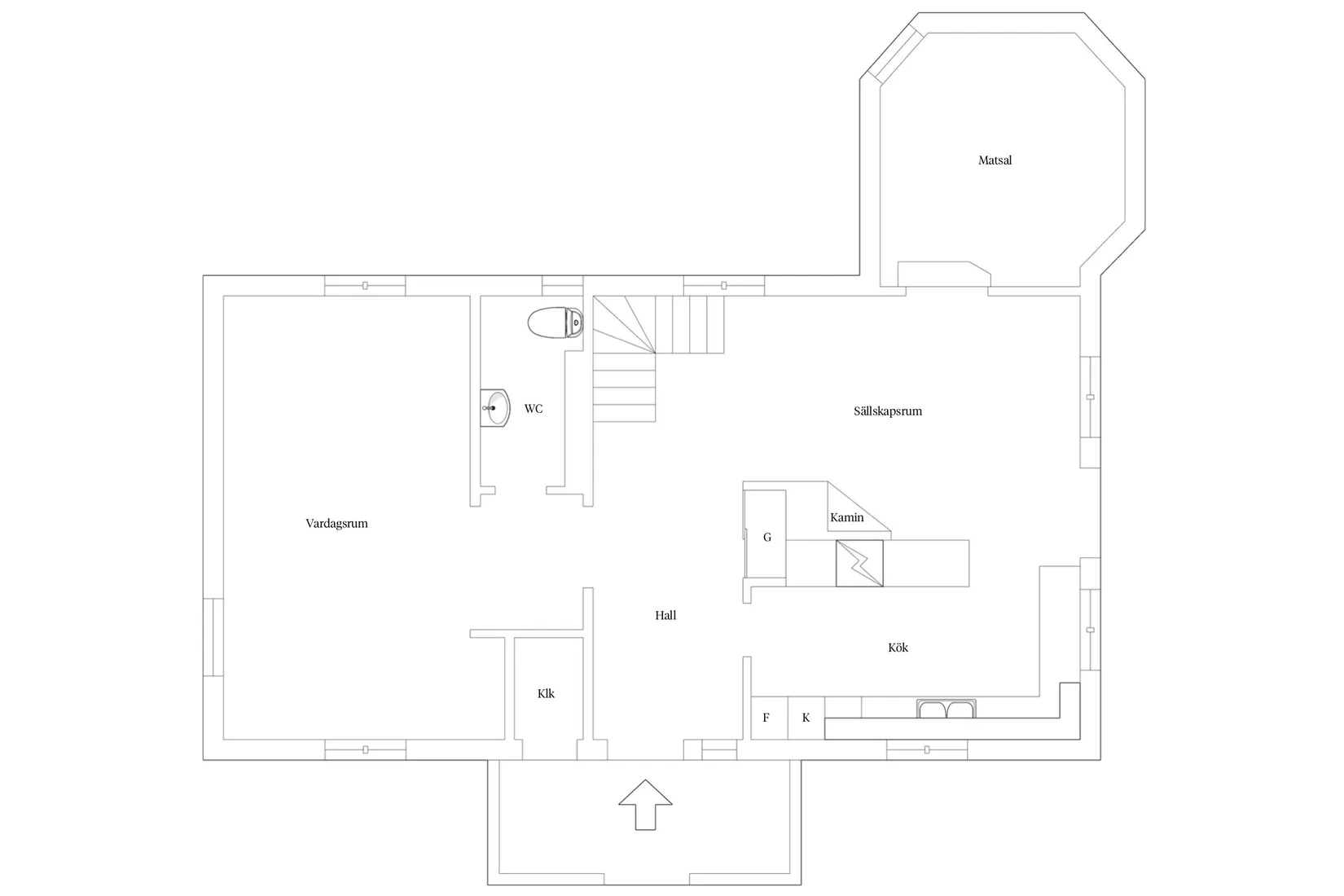 Villa, Kadettvägen 10, Boo Gård, Nacka