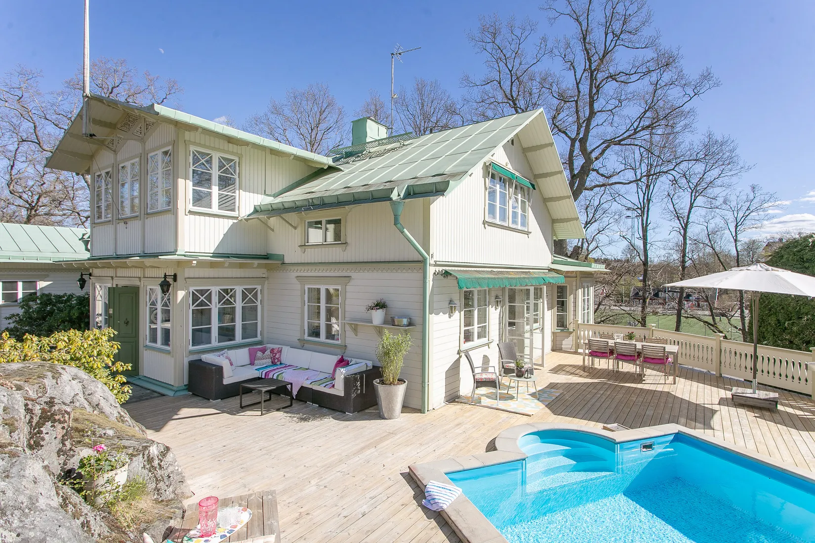 Villa, Kadettvägen 10, Boo Gård, Nacka