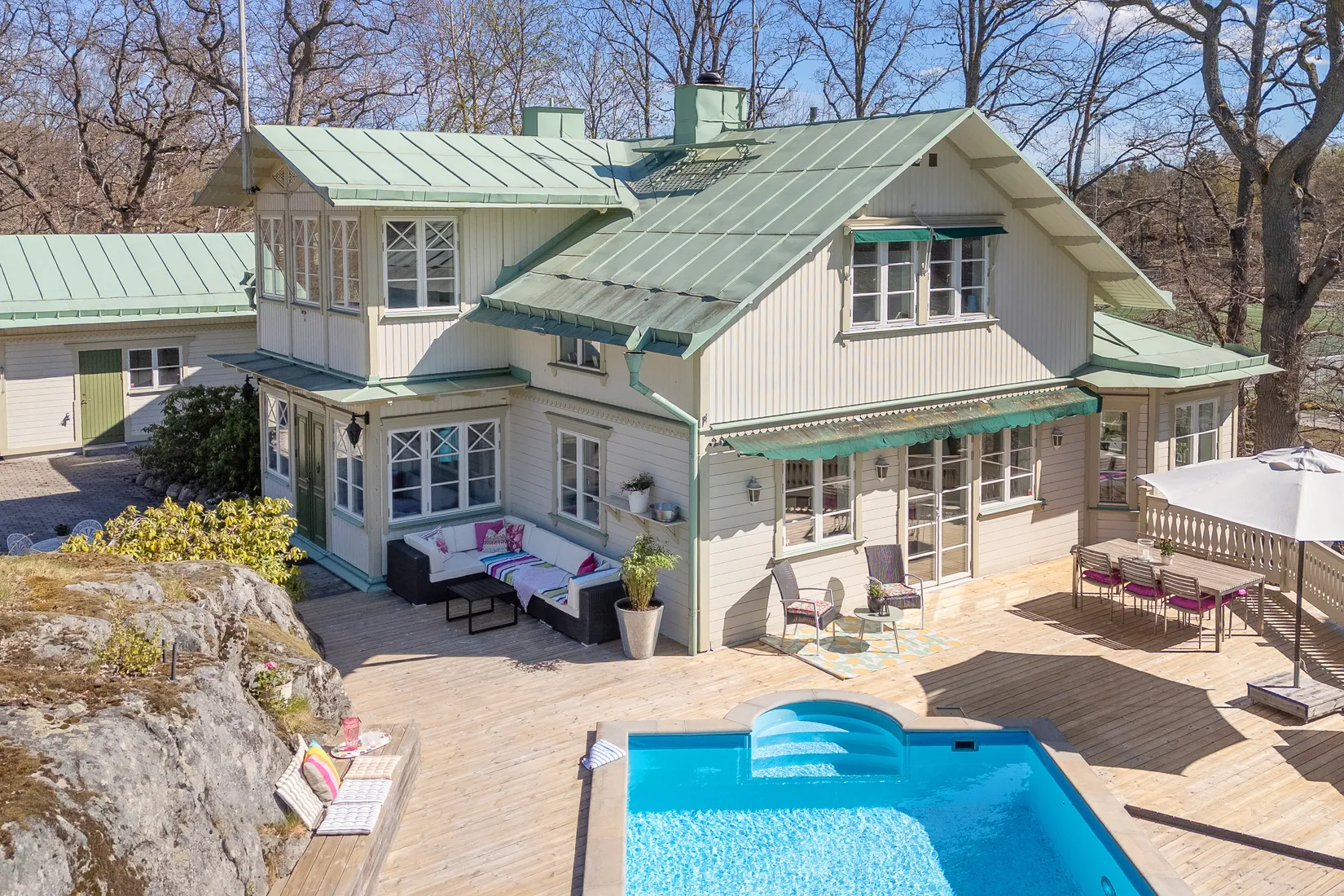 Villa, Kadettvägen 10, Boo Gård, Nacka