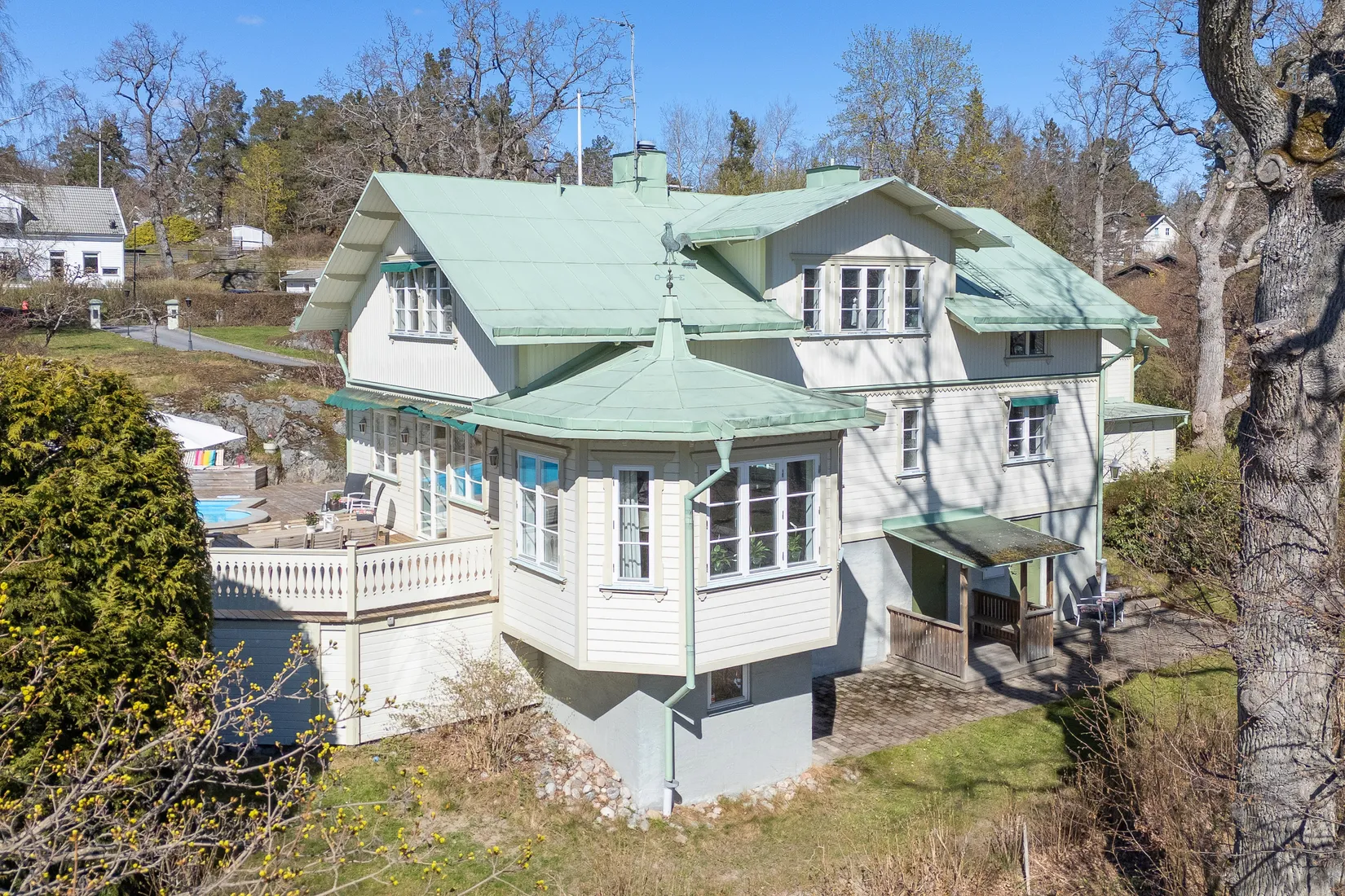 Villa, Kadettvägen 10, Boo Gård, Nacka