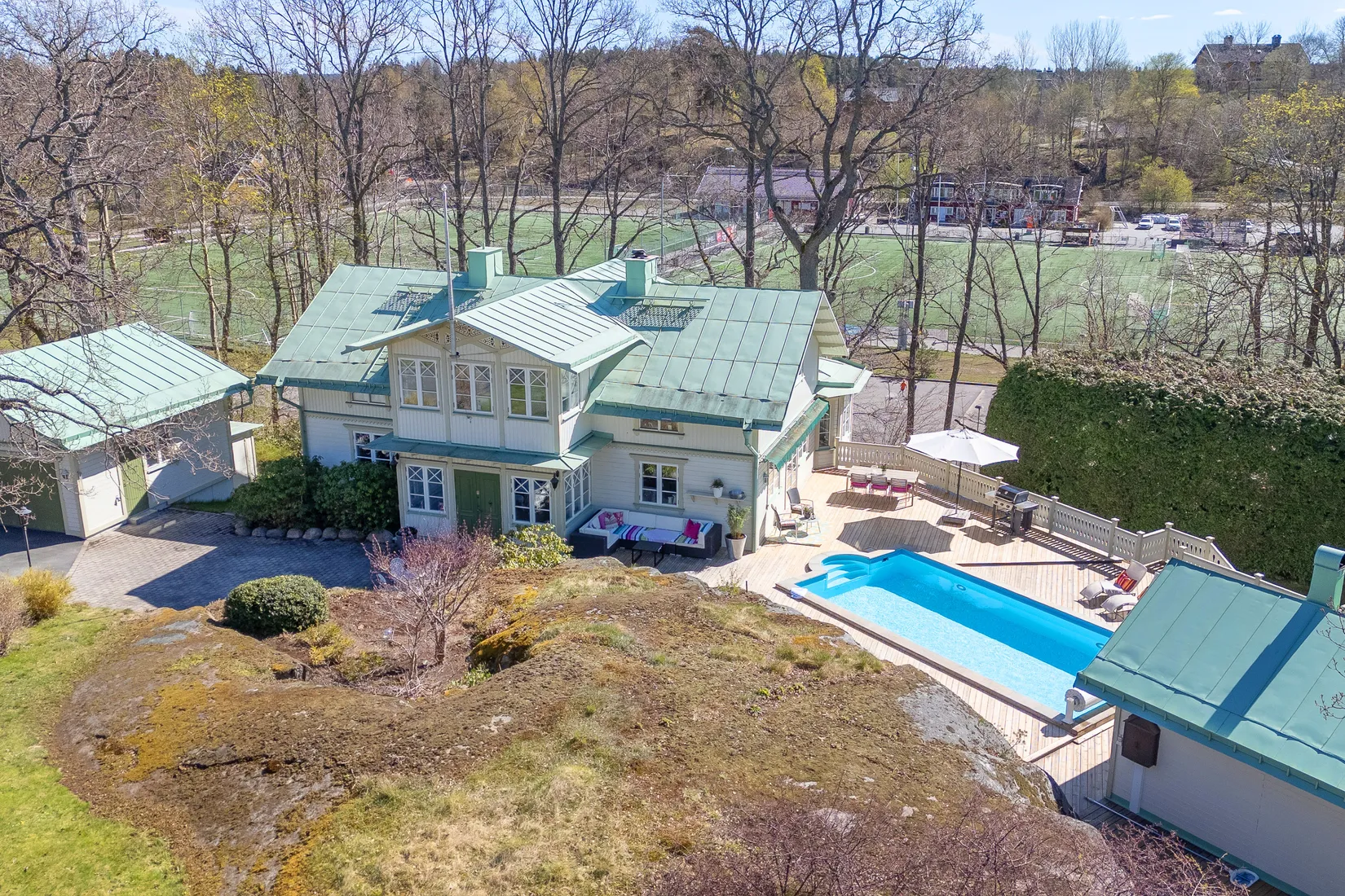 Villa, Kadettvägen 10, Boo Gård, Nacka