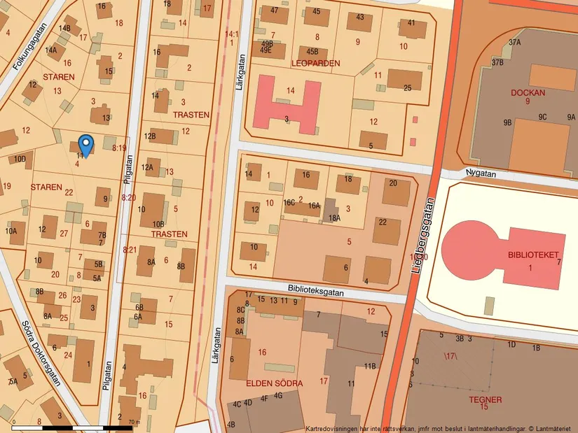 Villa, Pilgatan 11, Väster, Växjö