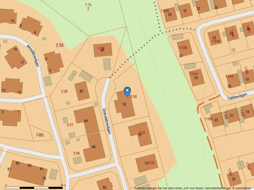 Villa, Gransättravägen 78, Margretelund, Österåker