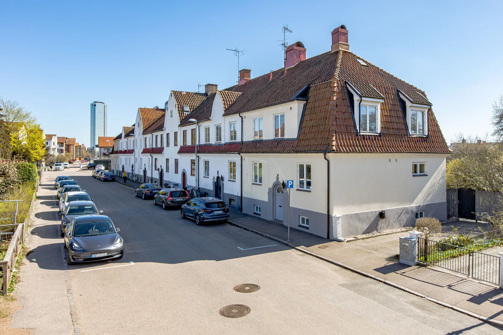 Villa, Radhus, Hertig Knutsgatan 14, Centralt öster, Halmstad