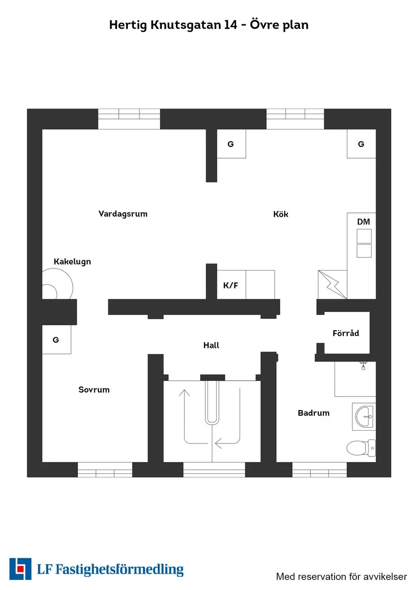 Villa, Radhus, Hertig Knutsgatan 14, Centralt öster, Halmstad