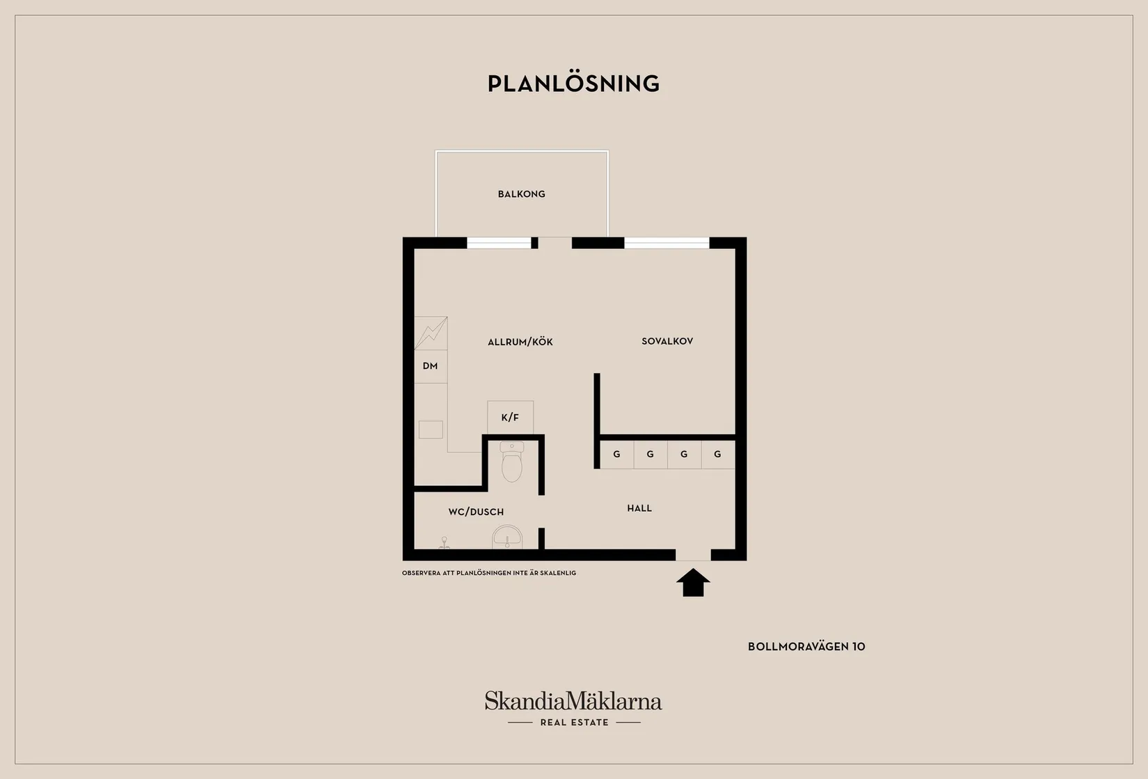 Bostadsrätt, Bollmoravägen 10, Centrala Tyresö, Tyresö