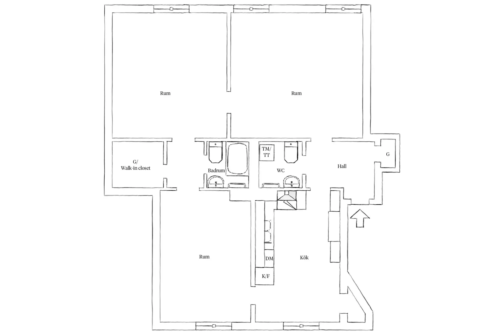 Bostadsrätt, Ljunggatan 6, Landala Egnahem, Göteborg