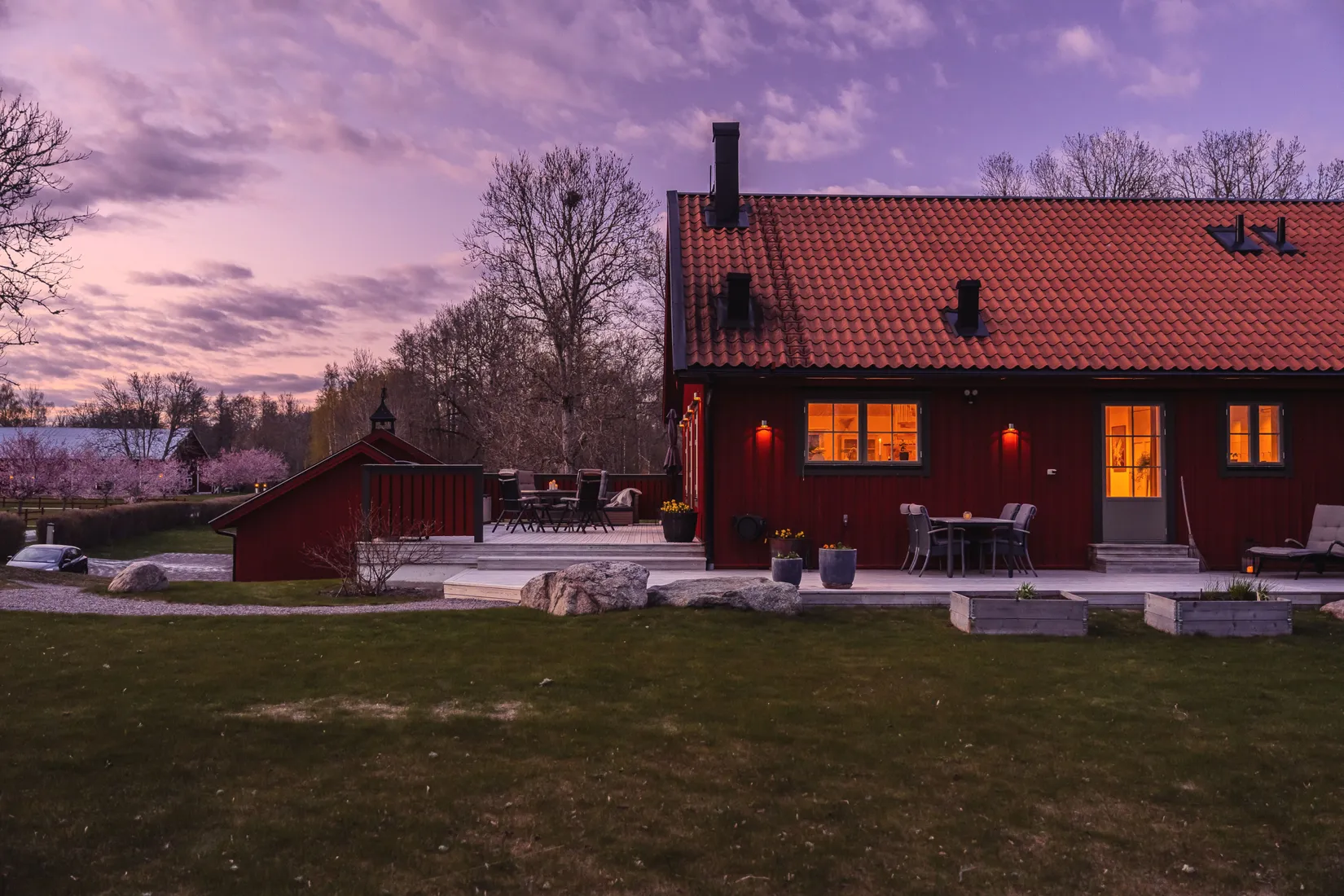 Villa, Radhus, Länna gård 11A, Uppsala