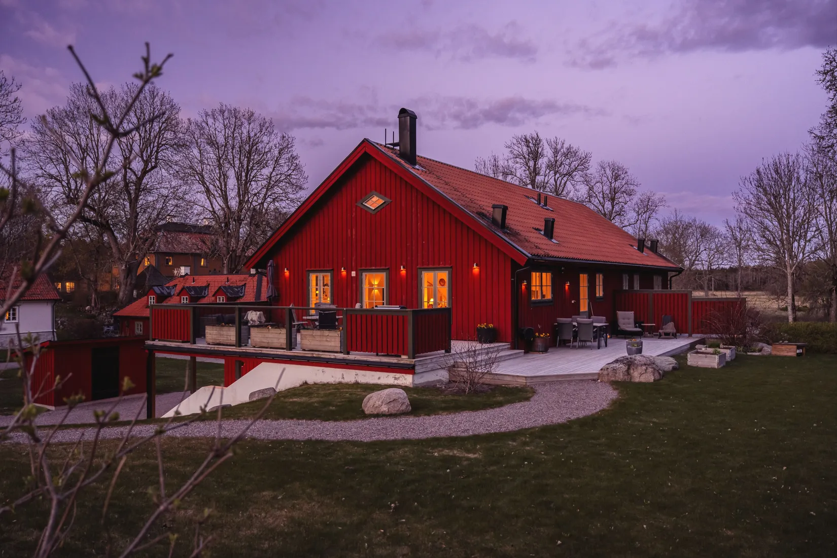 Villa, Radhus, Länna gård 11A, Uppsala