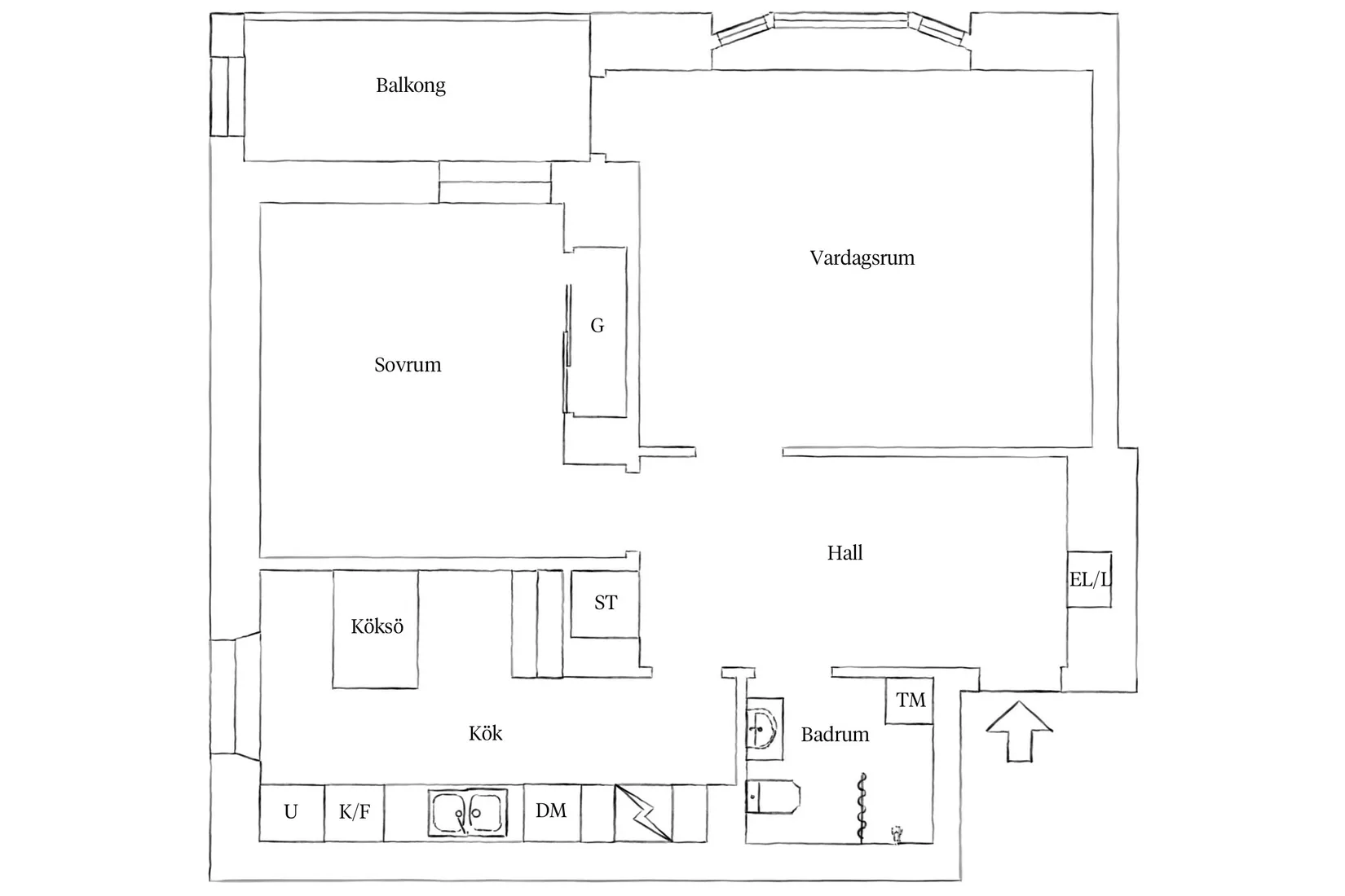 Bostadsrätt, Raketgatan 6, Norra Guldheden, Göteborg