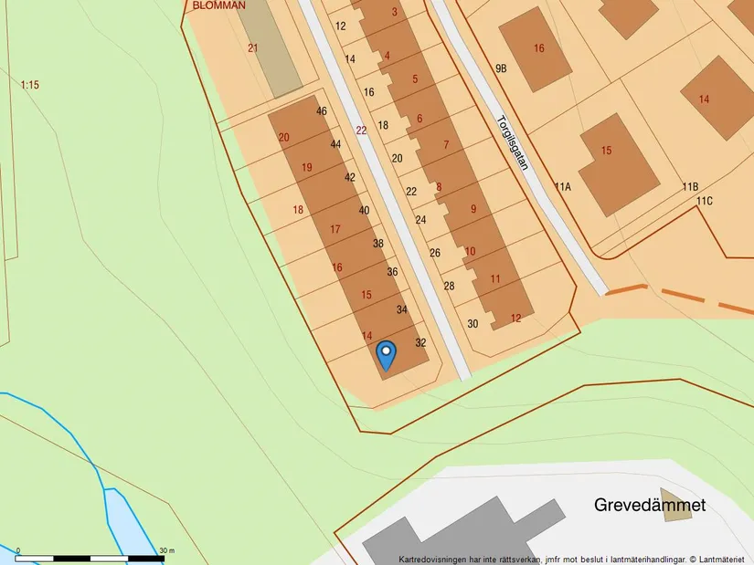 Villa, Radhus, Torgilsgatan 32, Mölndal