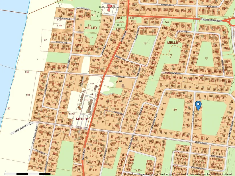 Villa, Ekorrstigen 5, Mellbystrand, Laholm