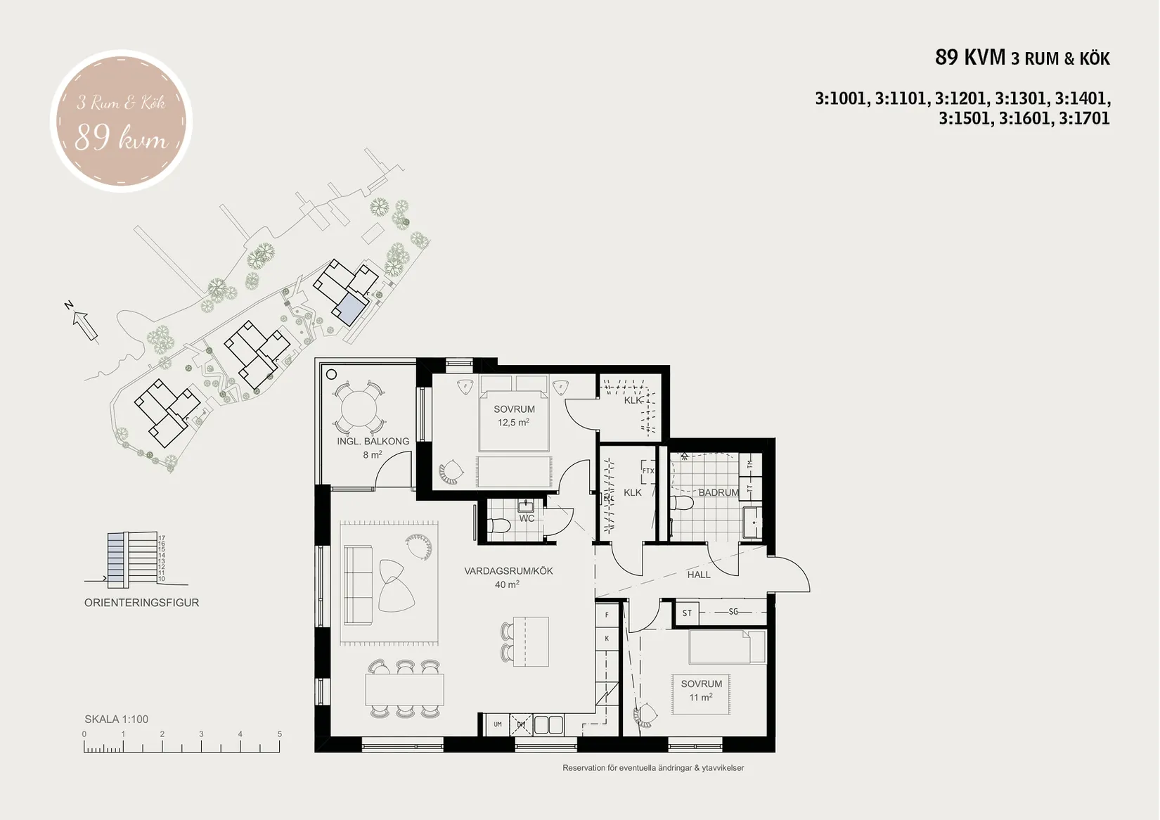 Bostadsrätt, Fotogengatan 6, 1 vån, Södra Stranden, Motala