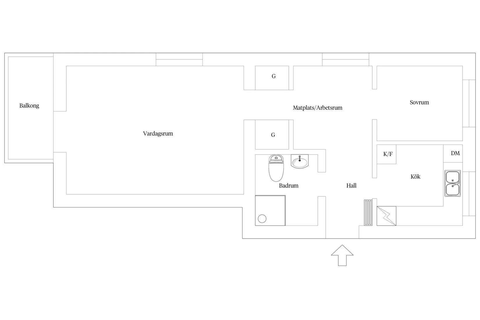 Bostadsrätt, Tranebergsplan 8B, Bromma - Traneberg, Stockholm