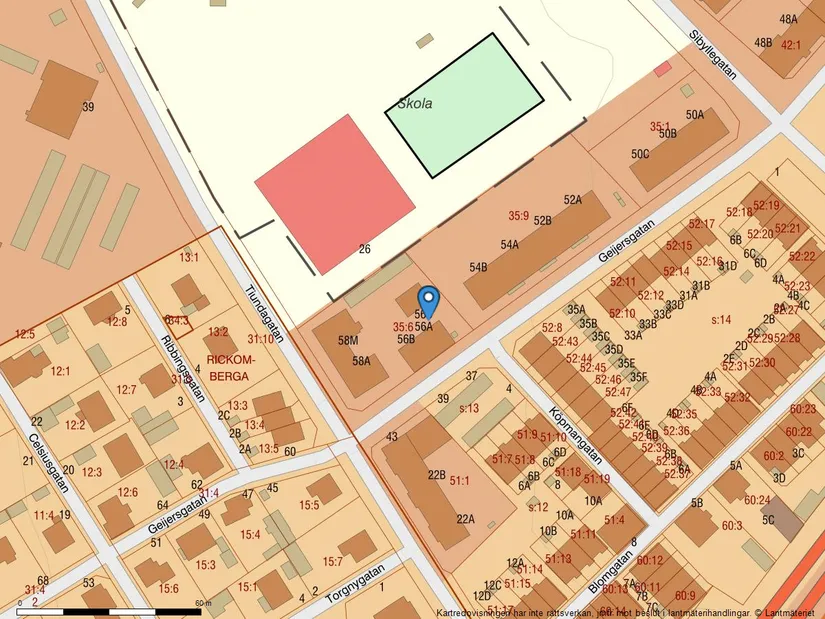 Bostadsrätt, Villa, Geijersgatan 56C, Luthagen, Uppsala