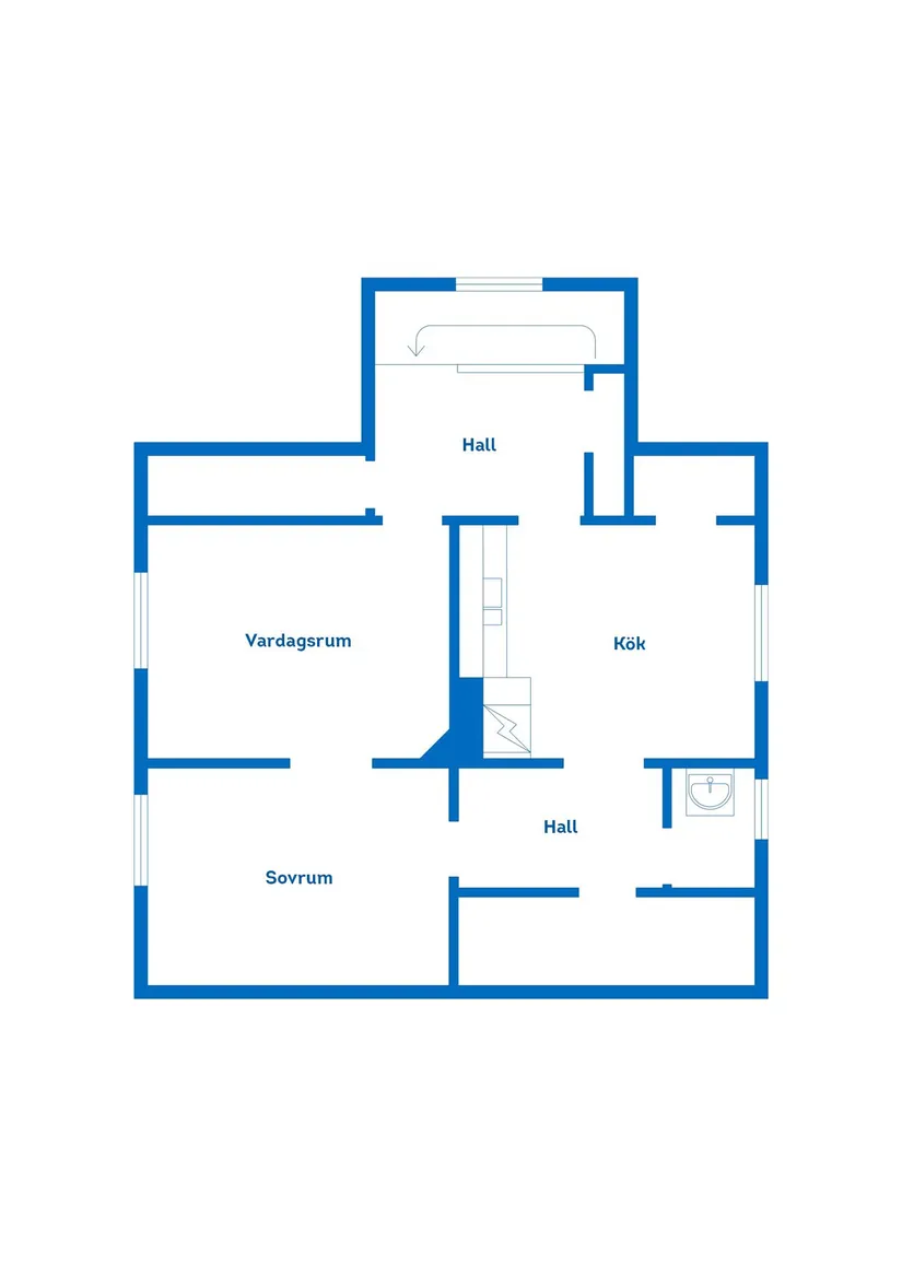 Fritidshus, Visskvarn Sjötomta 1, Norra Vi, Ydre
