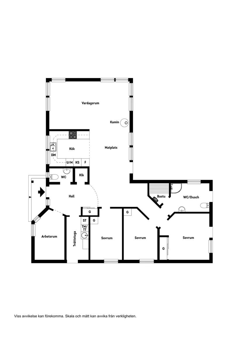 Villa, Domherrevägen 15, Sånghusvallen, Krokom