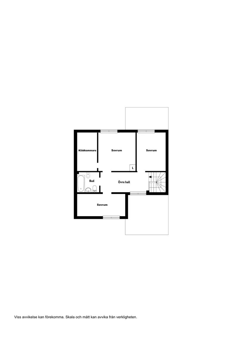 Villa, Radhus, Östersemsvägen 151, Östersund