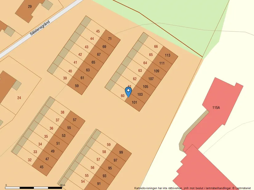 Villa, Radhus, Sälstensgränd 101, Norra Brännan, Härnösand