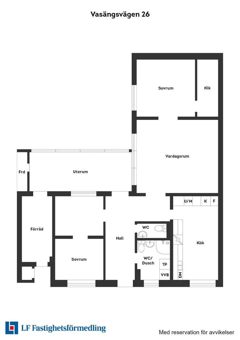Bostadsrätt, Vasängsvägen 26, Vallås, Halmstad