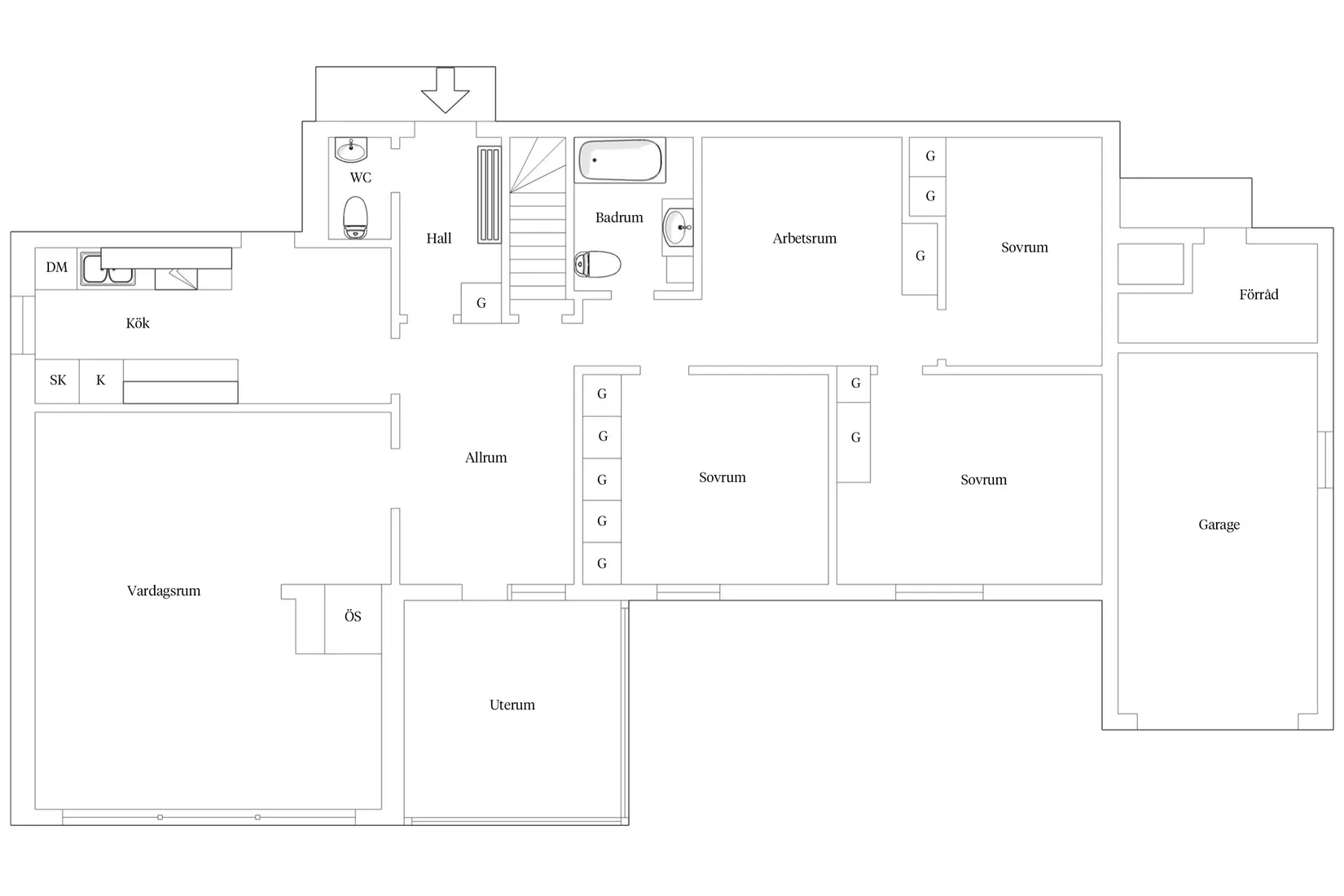 Villa, Vilogången 13, Hulta, Borås
