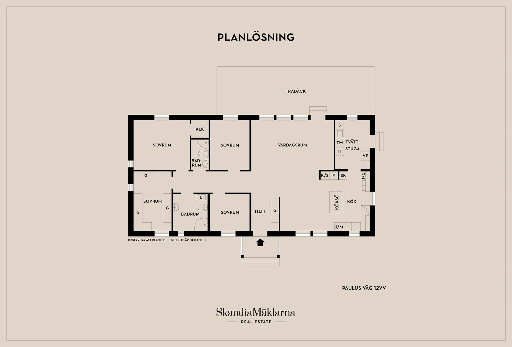 Villa, Paulus väg 12, Barebäcksby, Kävlinge