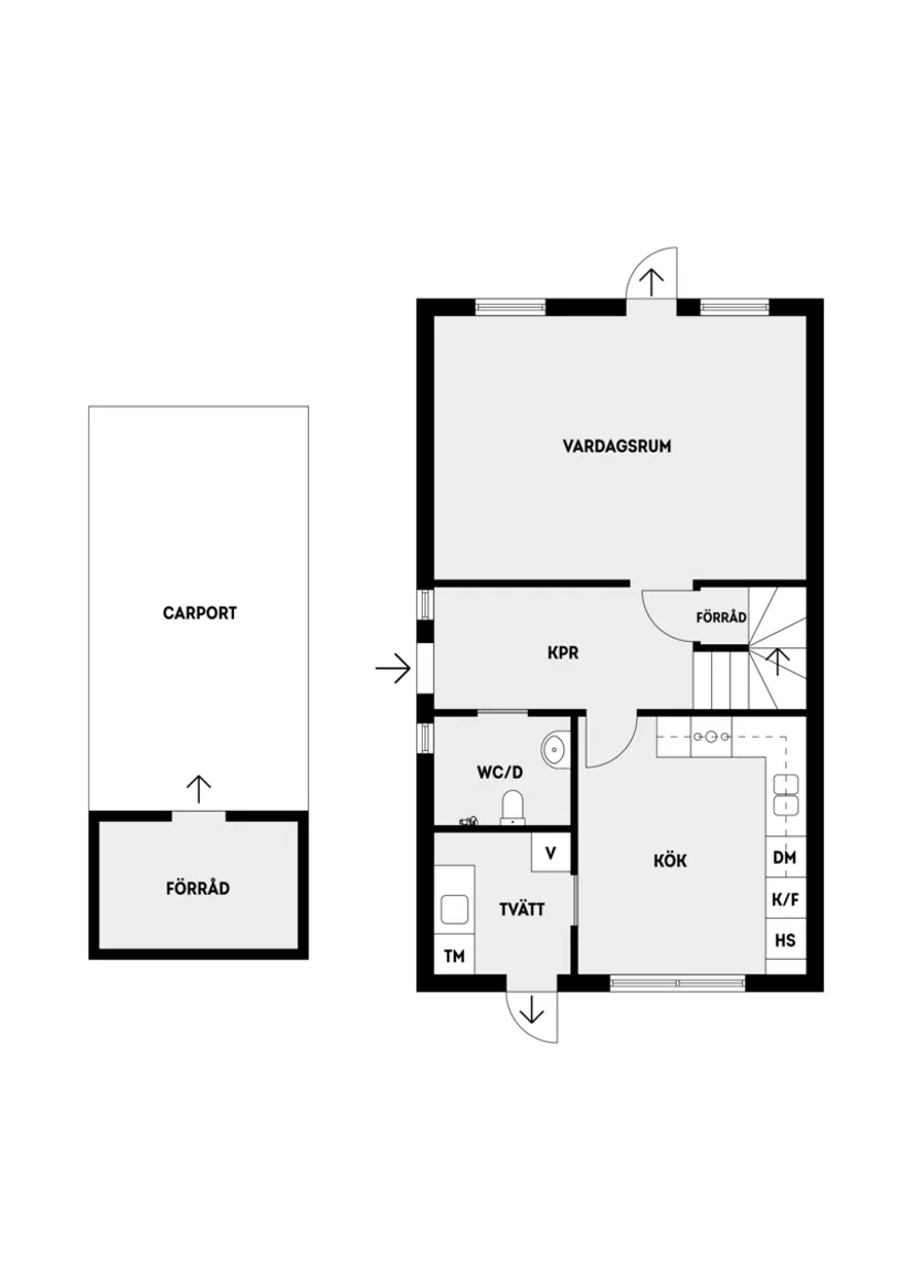 Villa, Radhus, Biskopsgränd 16, Täby Kyrkby, Täby