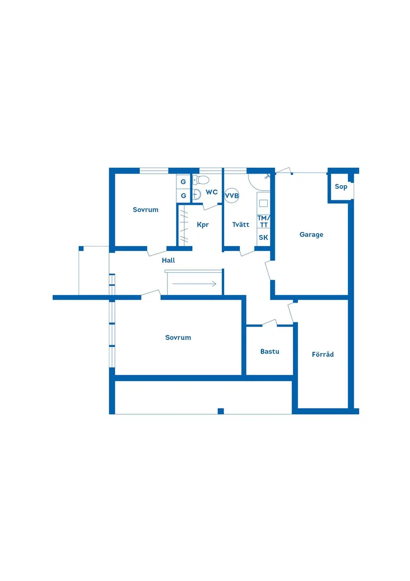 Villa, Björnbärsvägen 12, Påtorp, Ronneby