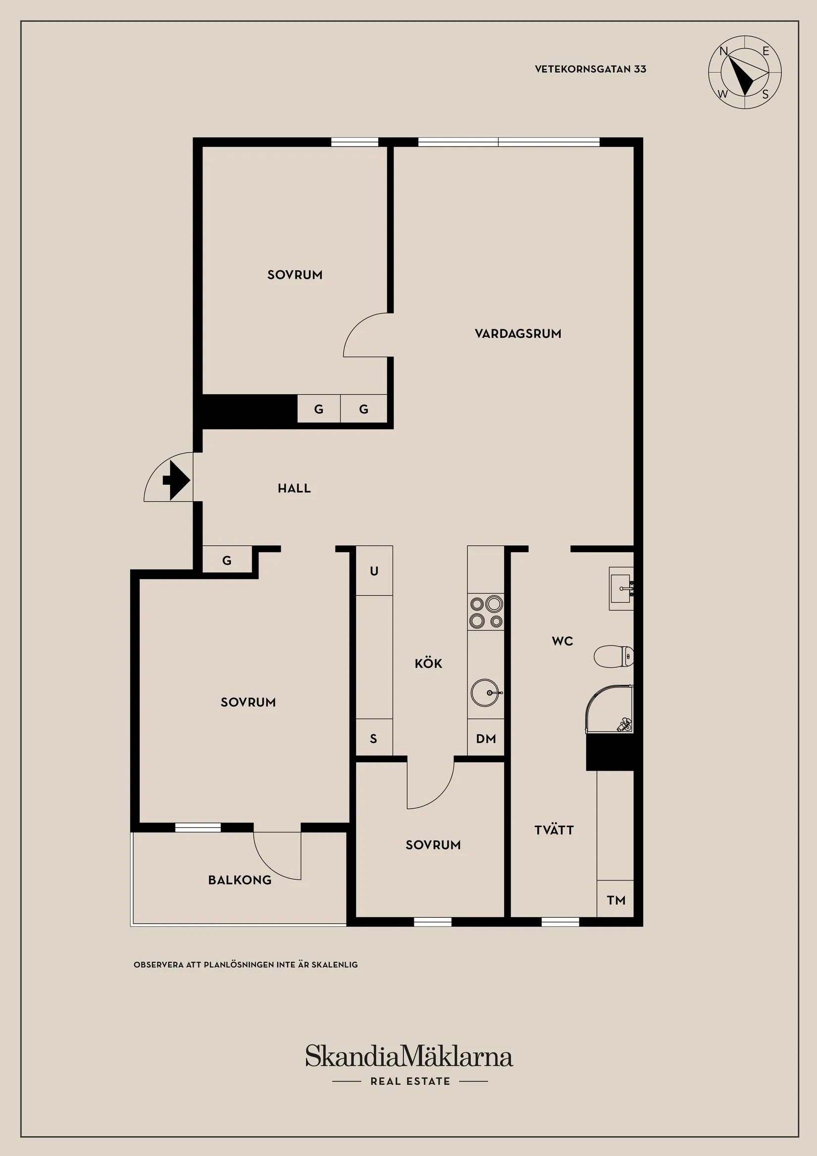 Bostadsrätt, Vetekornsgatan 33, Mölndal - Bifrost, Mölndal