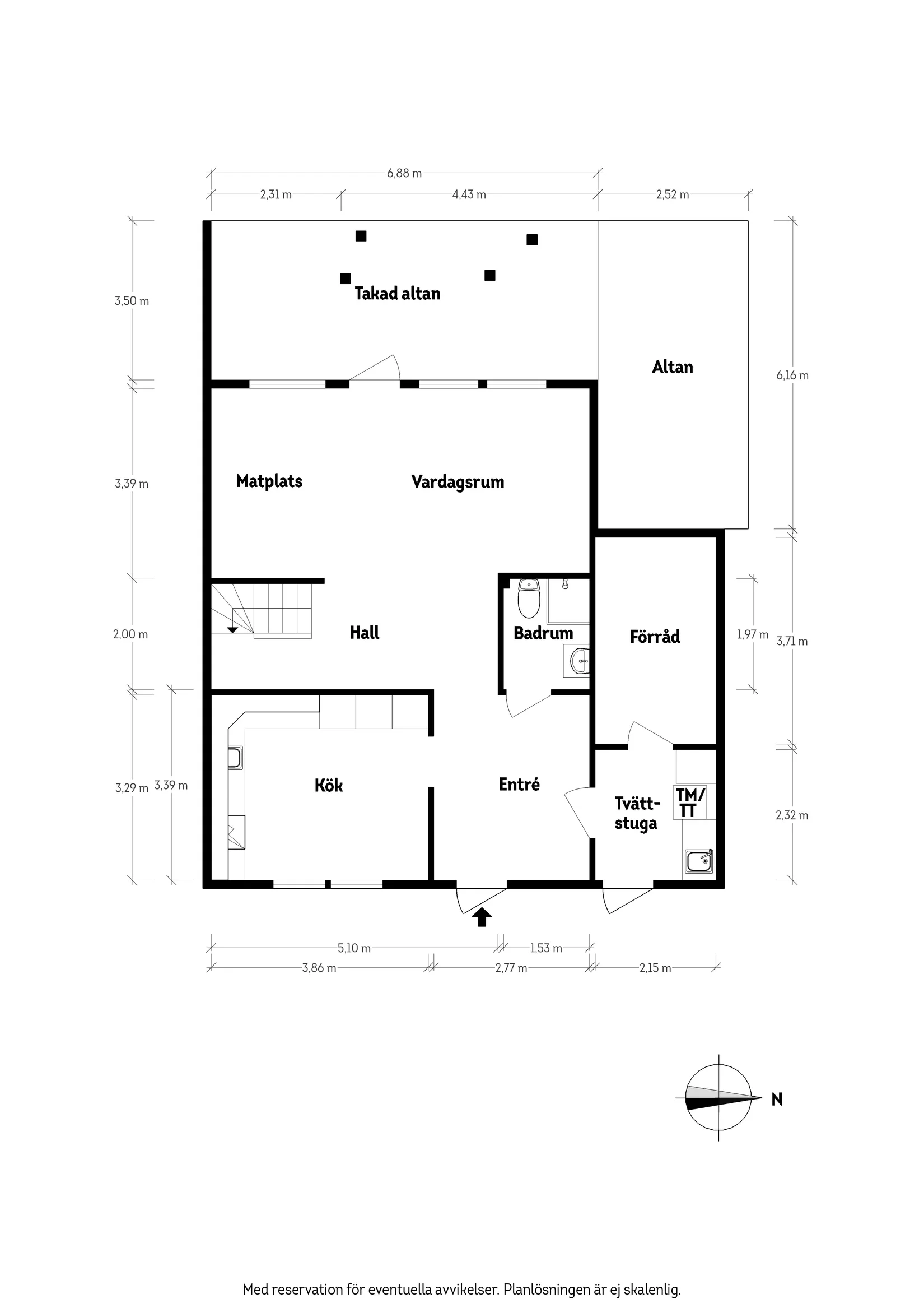 Villa, Radhus, Tegen 125A, Tegen/Grötån, Stenungsund