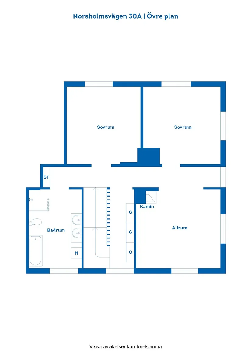 Villa, Radhus, Norsholmsvägen 30A, Norsholm, Norrköping