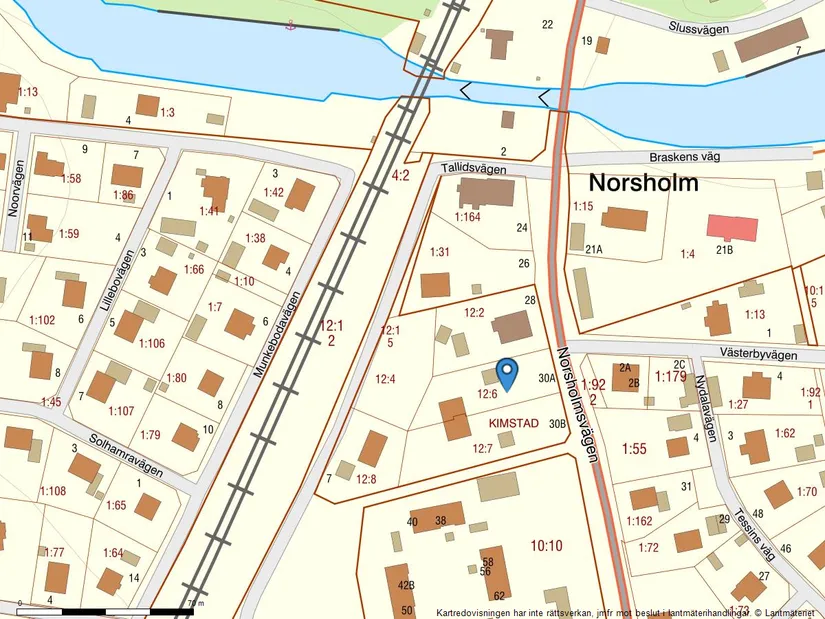 Villa, Radhus, Norsholmsvägen 30A, Norsholm, Norrköping
