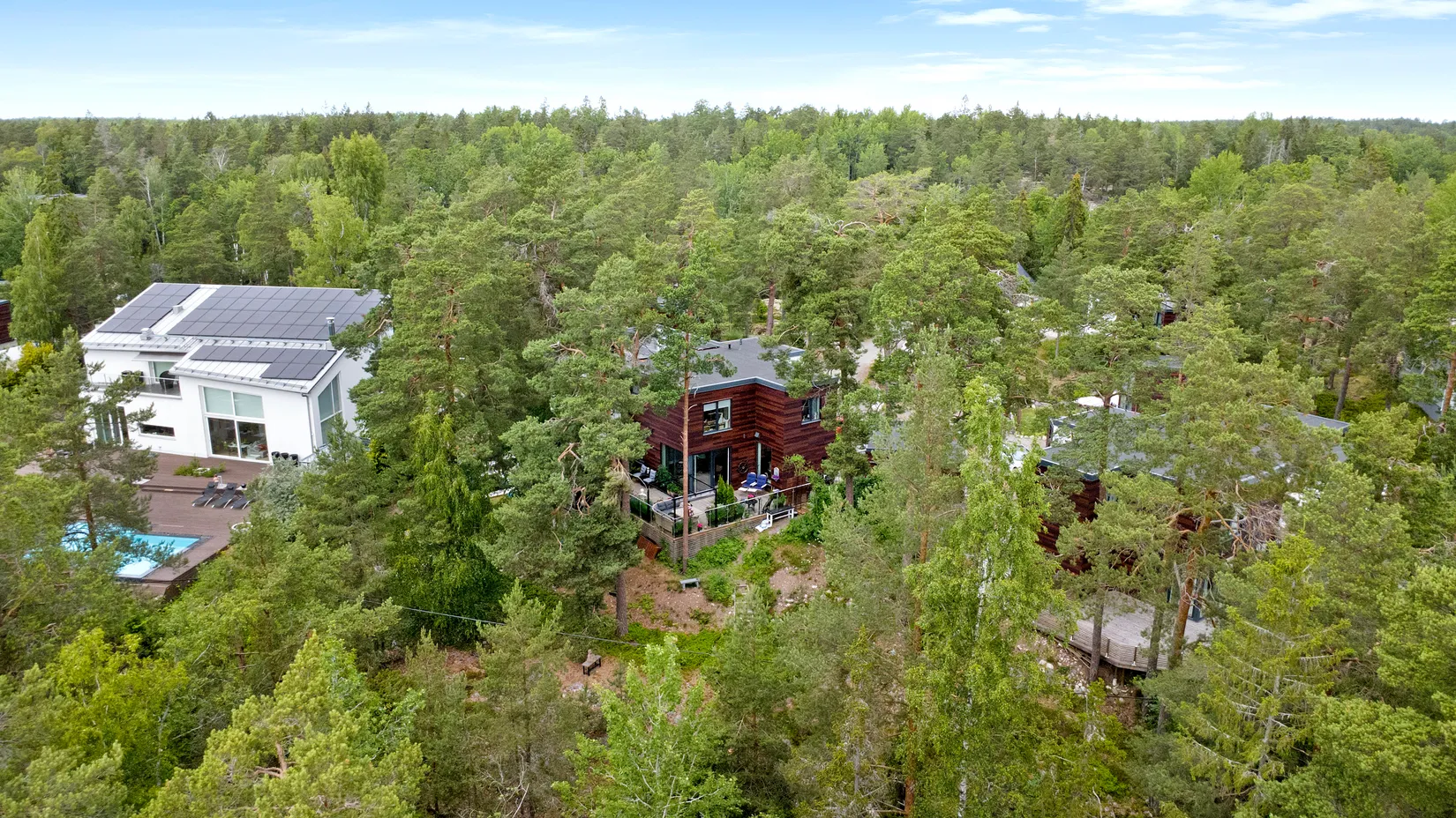 Radhus, Dalripans väg 13, Strömma, Värmdö
