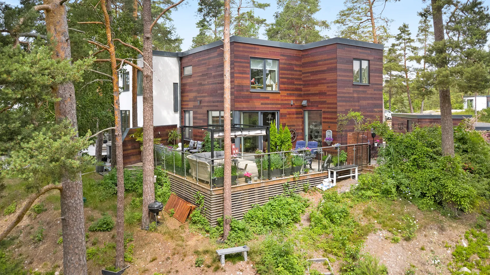 Radhus, Dalripans väg 13, Strömma, Värmdö