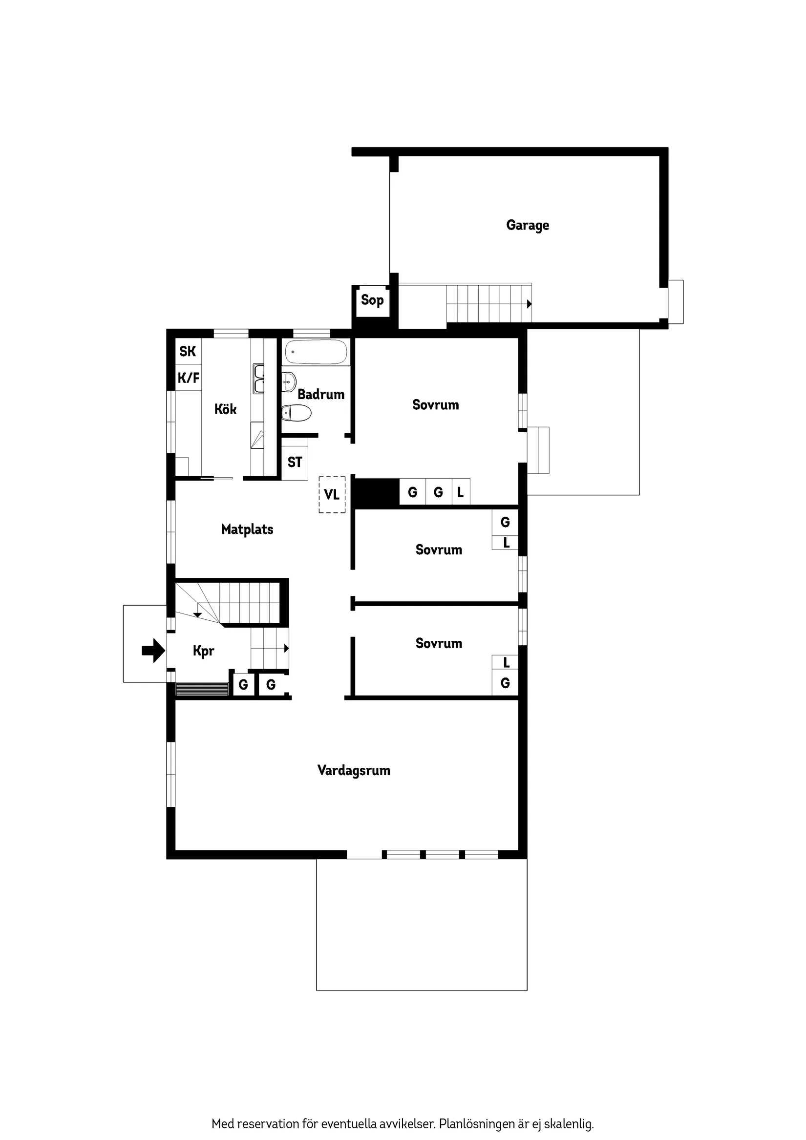 Villa, Börjesgårdsgränd 8, Gränna, Jönköping