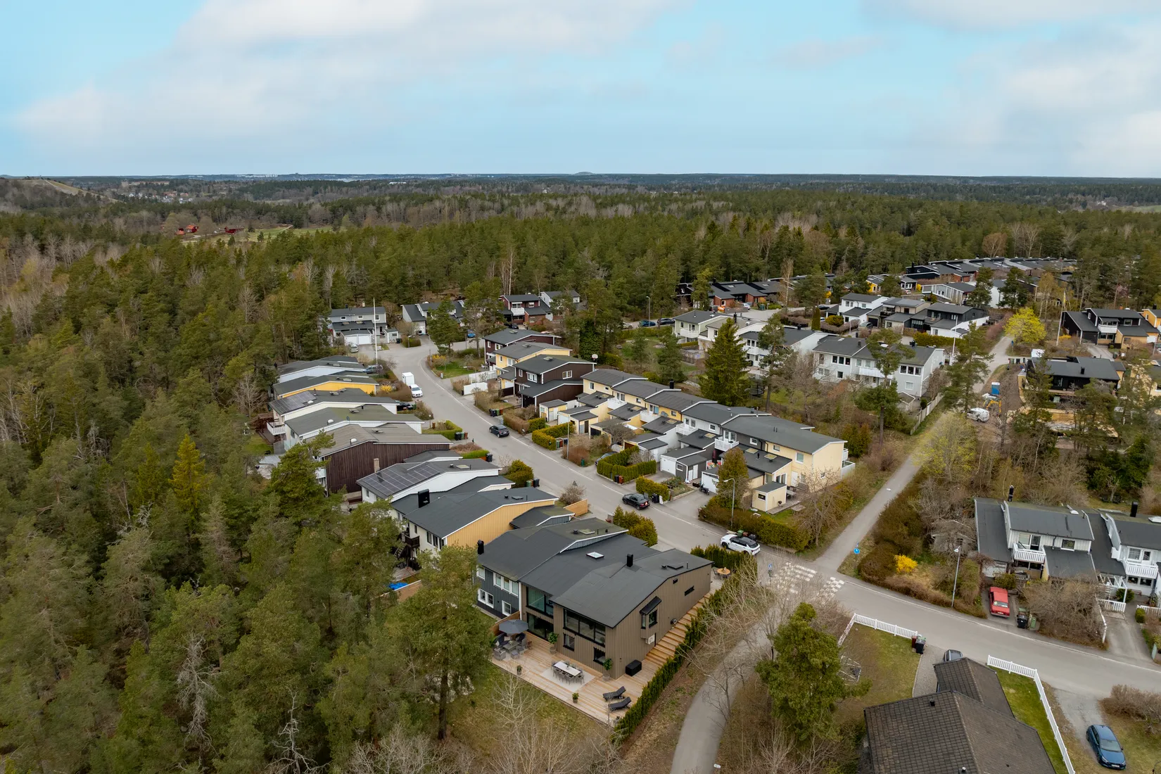 Villa, Radhus, Granbacksvägen 4G, Killinge, Lidingö