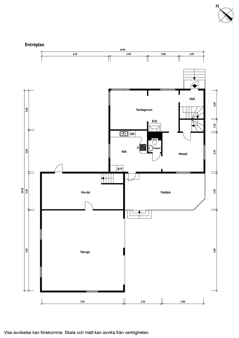 Villa, Kungsvägen 91, Skånes Fagerhult, Örkelljunga
