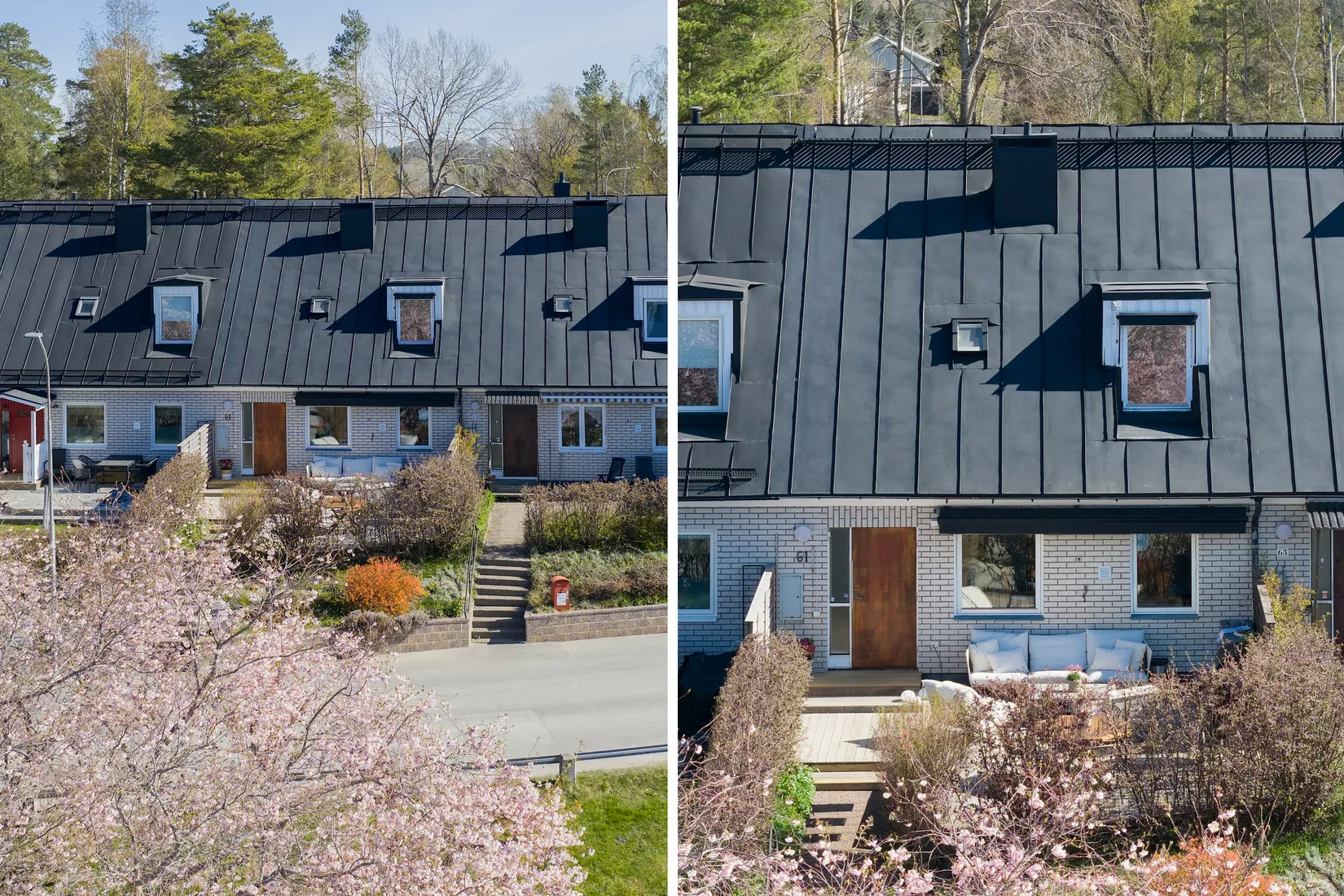 Villa, Radhus, Mellansjövägen 61, Balingsnäs, Huddinge