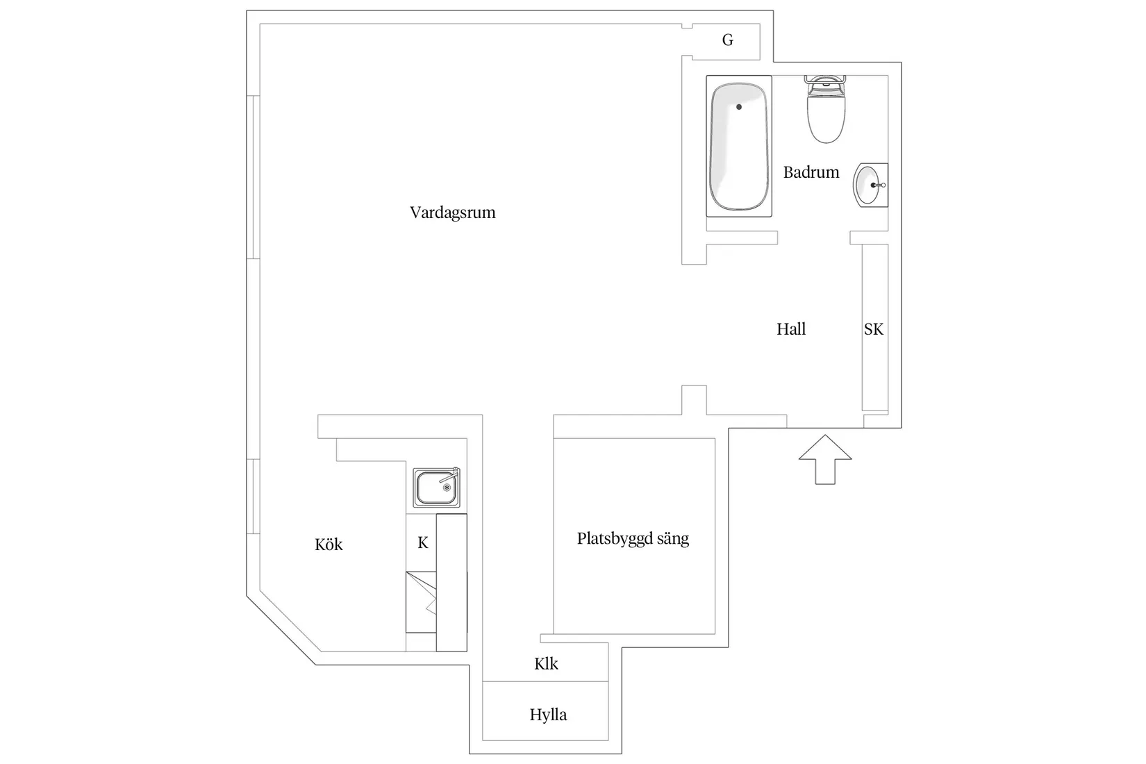 Bostadsrätt, Ringvägen 153, 4tr, Södermalm Sofia, Stockholm