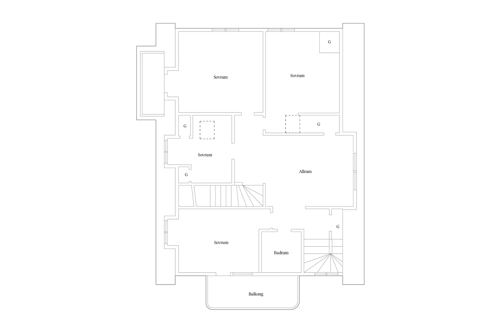 Villa, Storgatan 37, Hovmantorp, Lessebo
