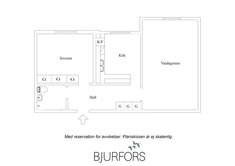 Bostadsrätt, Nybodagatan 2, Skytteholm, Solna